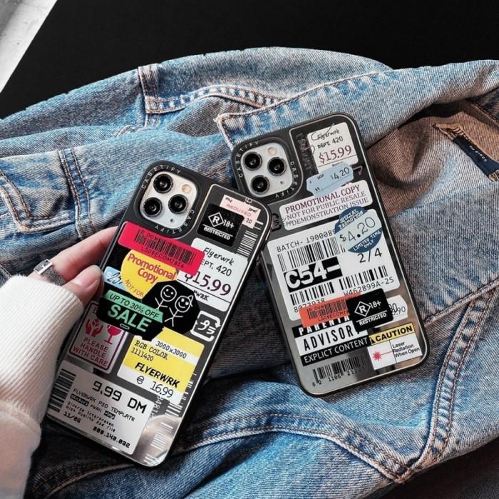 Gambar Casing IPHONE 11 12 13 PRO MAX Premium CASE CASETIFY Kaca Carton - IPHONE 11, LABEL C54 dari I Store Case undefined Tokopedia