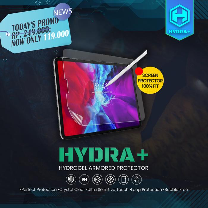 Gambar HYDRA+ Semua Tablet Android & iPad Anti Gores Hydrogel xTempered Glass - Clear dari HYDRA PLUS undefined Tokopedia