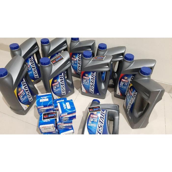 Gambar EJ720 oli sgo ecstar 0w 20 5w 30 semi full sintetis original filter Su dari Qiyas Hariri undefined Tokopedia