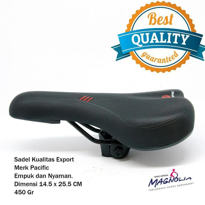 Gambar Jok Sadel Sepeda MTB Gunung Fixie Pacific - Merah dari Toko Sepeda Magnolia undefined Tokopedia