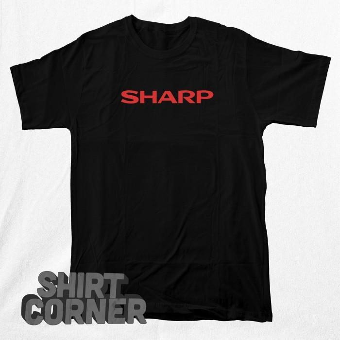 Gambar Shirtcorner - Kaos SHARP / Kaos Merk - Red, S dari Shirtcorner undefined Tokopedia