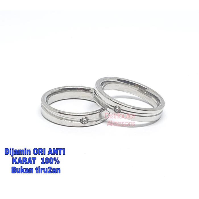 Gambar Cincin Couple Titanium ANTI KARAT SELAMANYA CT91 DA - SATUAN 16 dari Emolis_NEW undefined Tokopedia