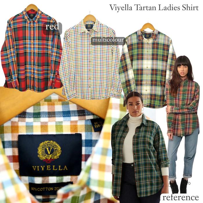 Jual RQ168 Viyella Flanel Boyfriend 