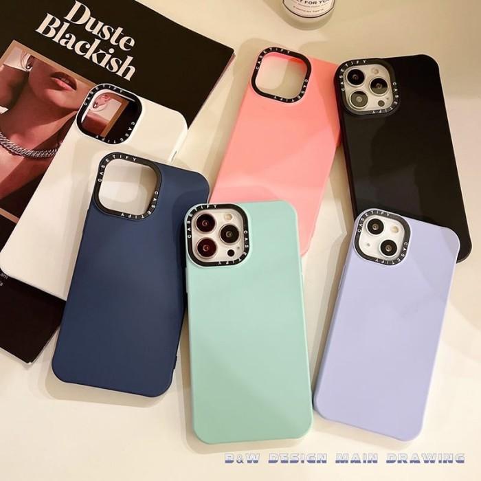 Jual CASE IPHONE 11 12 13 PRO MAX SOFTCASE CASETIFY SILICONE