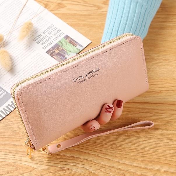 Gambar - DOMPET PANJANG C079-59 DOMPET WANITA IMPORT - PINK MUDA dari TOKOHJR EXPRESS undefined Tokopedia