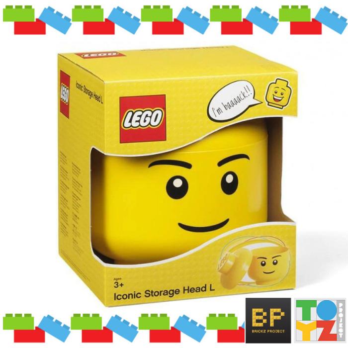 Gambar Lego Storage Head Male Large L Smiley Face B dari Toyz Project Bali undefined Tokopedia