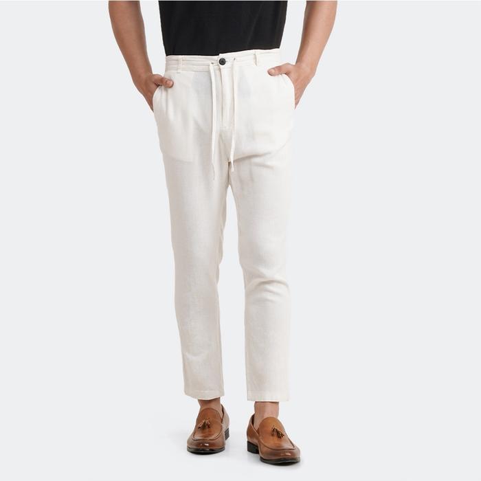 Gambar CELCIUS Celana Chinos Slim Fit L03000094C Off White - 34 dari Celcius Men undefined Tokopedia