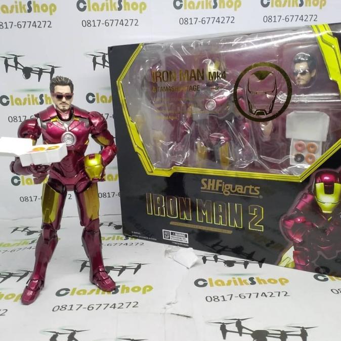 Jual Produk Unggulan] S H figuarts IRON MAN MK4 ironman mark