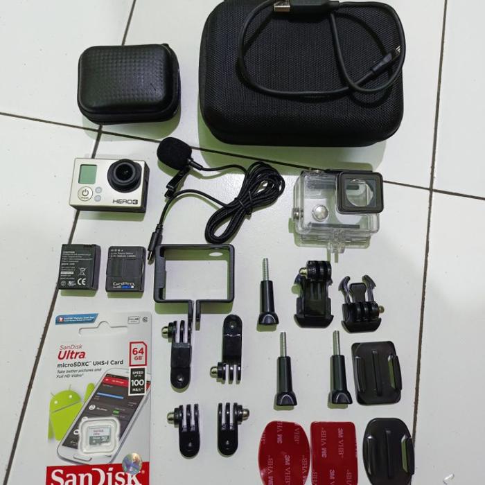 Go Pro Gopro En Moto Jual Paket Moto Vlog Gopro Hero Plus Second