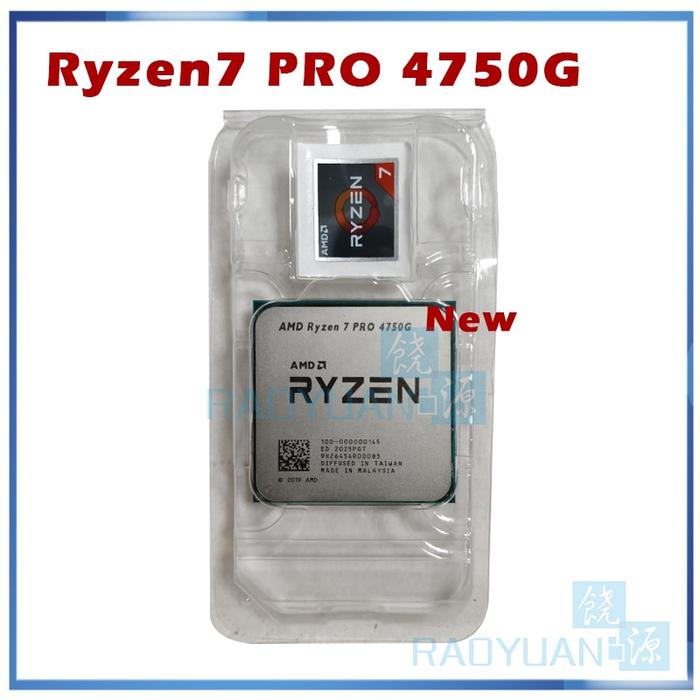 Processor Pro 4750g Radeon 7 Pro AMD Ryzen 1800X GHz 14 Nm 8-Core
