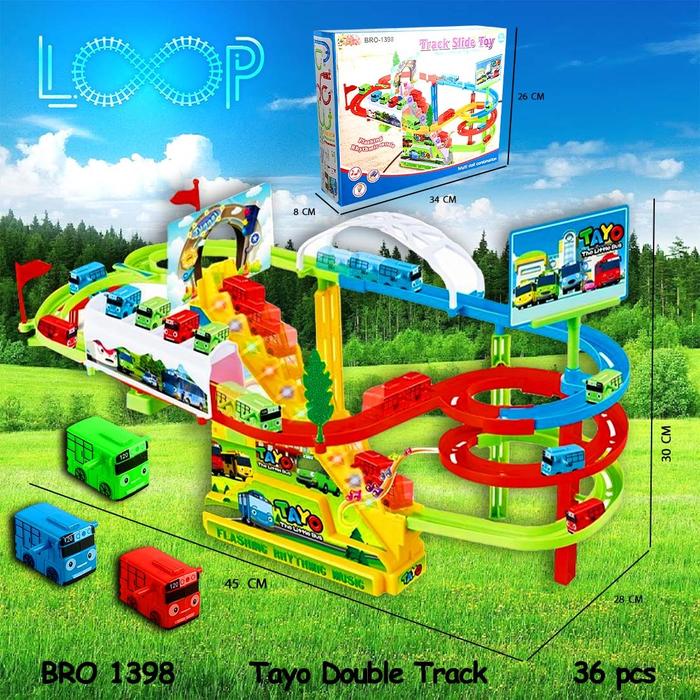Gambar PROMO BRO1398 Kereta Tayo The Little Bus Bis Mainan Edukasi Anak Dino - Kuning dari Gemilang Edutoys undefined Tokopedia