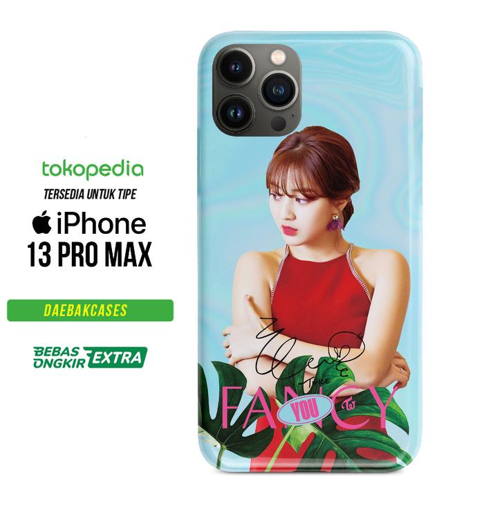 Gambar CASING iPHONE 13 PRO MAX TWICE FANCY YOU JIHYO dari daebakcases undefined Tokopedia