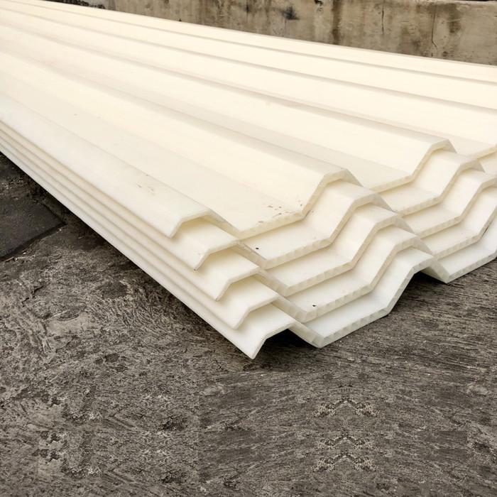 Gambar TERBAIK ATAP UPVC GELOMBANG ROOFTOP WARNA TRANSLUCENT PUTIH - 1m - 3,5m dari Edelweisscorp undefined Tokopedia