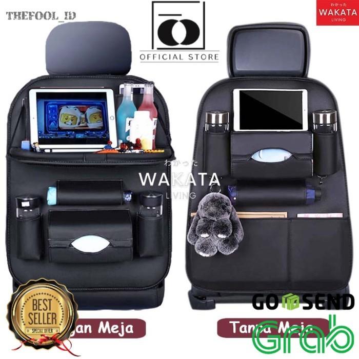 Gambar Carzo Smart Seat Car Seat Organizer Tas Belakang Jok Mobil TF - Hitam, Tanpa Meja dari THEFOOL ID undefined Tokopedia