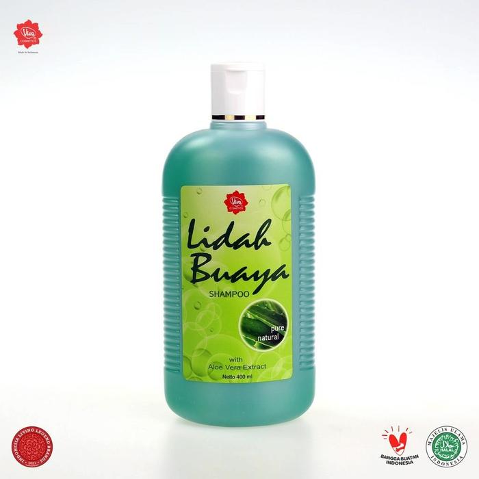 Gambar Viva Shampoo Lidah Buaya Extract Ginseng 400ml | Shampoo Lidah Buaya - Hijau 400ml dari POVSTOREID undefined Tokopedia