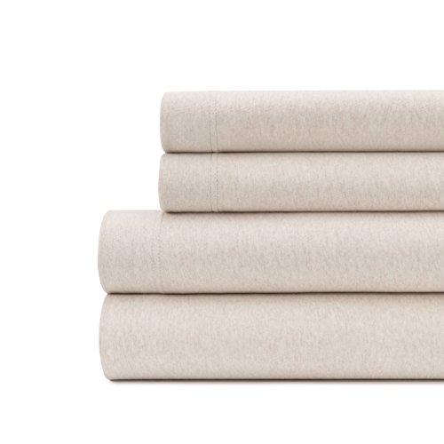 Gambar Briarwood Home Heather Jersey Sheet Set 4pc Heather Bedding Set dari Home and Kitchen USA undefined Tokopedia