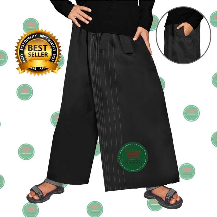Gambar Sarung Celana Anak Laki Laki 12 Tahun - HITAM SALUR, 7-8THN dari TIKABUSANA undefined Tokopedia