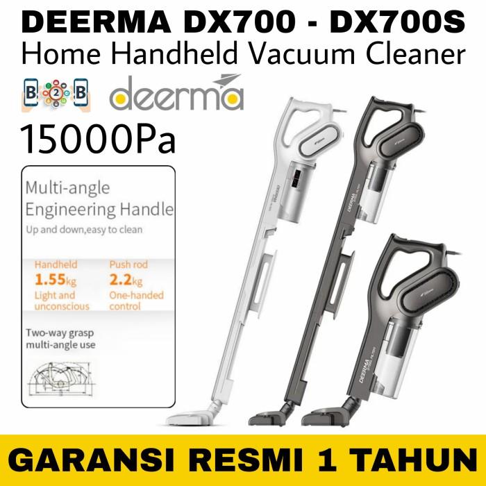 Gambar DEERMA DX700 DX700S - Home Handheld Vacuum Cleaner - DX700S - DX700 dari Dnet Store undefined Tokopedia