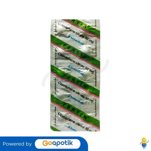 Gambar FERTIN 50 MG TABLET dari Apotek Sehat Kota Batu by GoA undefined Tokopedia