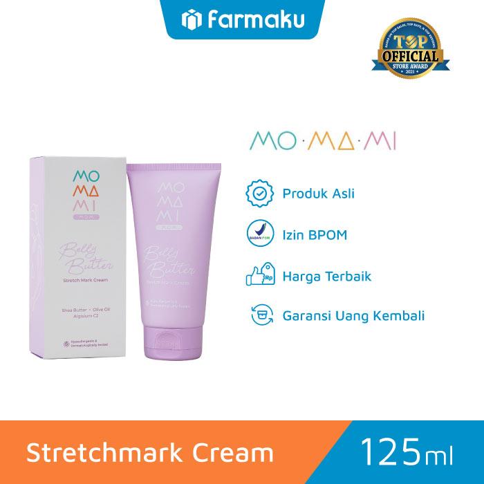 Gambar Momami Belly Butter Stretch Mark Cream 125 ml - Krim Stretch Mark dari Farmaku undefined Tokopedia