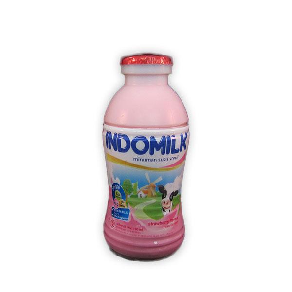 Gambar INDOMILK LIQUID STRAWBERRY 190 ML - SUSU dari Hypermart Pesona Depok undefined Tokopedia