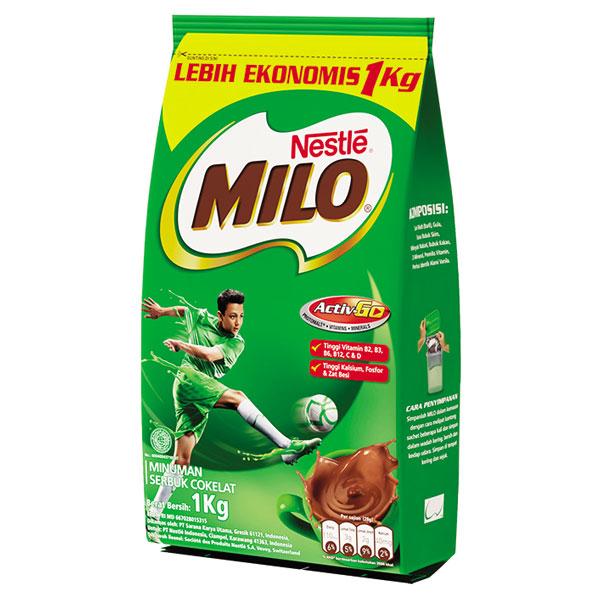 Gambar Milo Actigen Pouch 1 Kg dari Hypermart Solo Hartono undefined Tokopedia