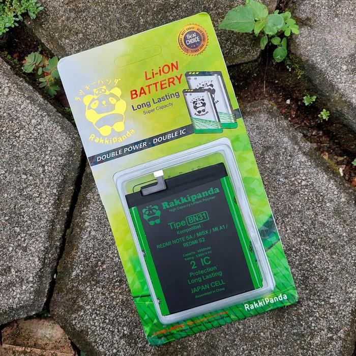 Gambar BN31 Baterai Redmi Note 5A - 5A Prime - MiA1 -Redmi S2 Merk Rakkipanda - Rakkipanda dari ArsasGarage undefined Tokopedia
