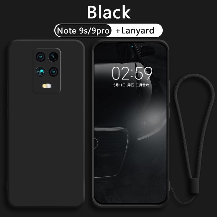 Gambar Aesthetic Case Xiaomi Redmi Note 9 Pro Softcase Polos Casing - BLACK dari nucleo undefined Tokopedia