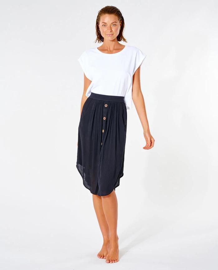 Gambar Rip Curl Classic Surf Skirt Black - XXS dari RIP CURL Indonesia undefined Tokopedia