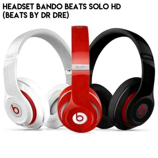 Jual RD647 HEADPH HEADSET B BETOOTH BY DR DRE SOLO HD WIRE Kota
