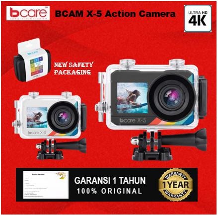 Gambar Bcare BCam X-5 Action Camera WiFi 16 MP Touch Dual Screen Ultra HD 4K - Hitam dari Keymission360 undefined Tokopedia