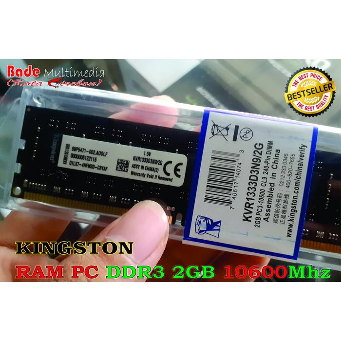 Kingston Kvr1333d3n9 Gb Ram Ddr3 1333mhz Jual VS796 R