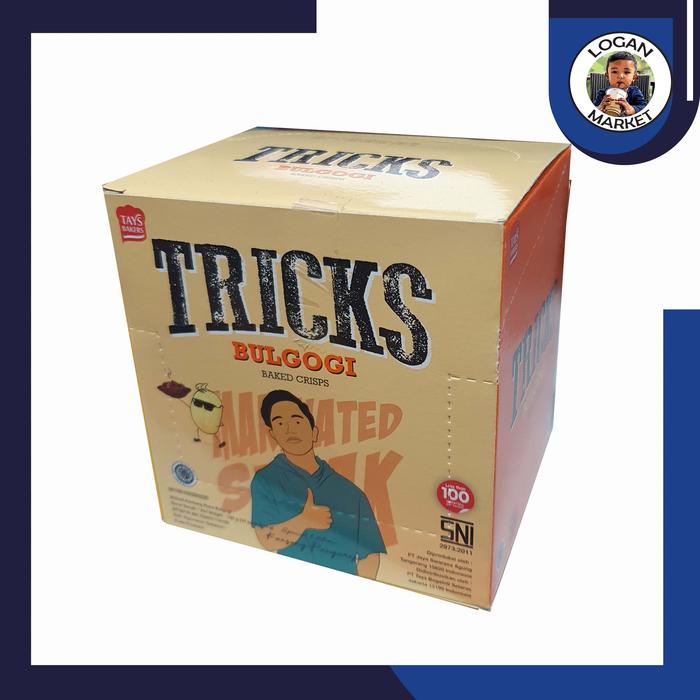 Jual Snack Tricks Baked Chips Potato Kentang Box Isi 10 ...