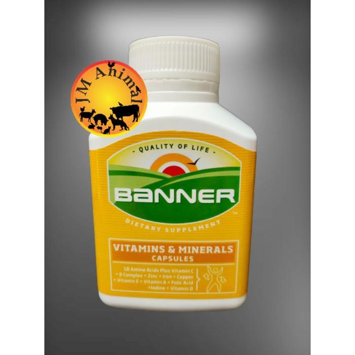Gambar New!! BANNER PLUS GOLD 100 KAPSUL VITAMIN PEMBENTUKKAN OTOT AYAM LAGA dari TokoRIND1 undefined Tokopedia