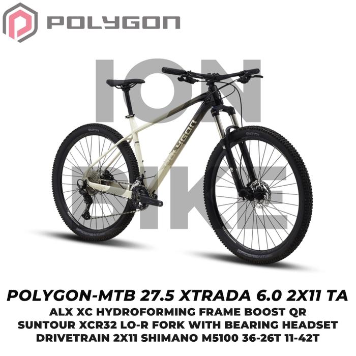 Gambar Sepeda MTB 27.5 Polygon Xtrada 6 6.0 2x11 Dual Terbaru Gunung Murah - S dari ION BIKE JOGJA OFFICIAL undefined Tokopedia