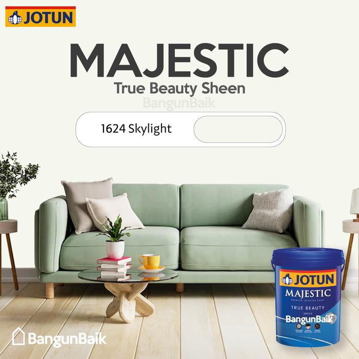 Gambar Jotun Majestic True Beauty Sheen 1624 Skylight / Cat Interior - 2.5L dari BangunBaik undefined Tokopedia