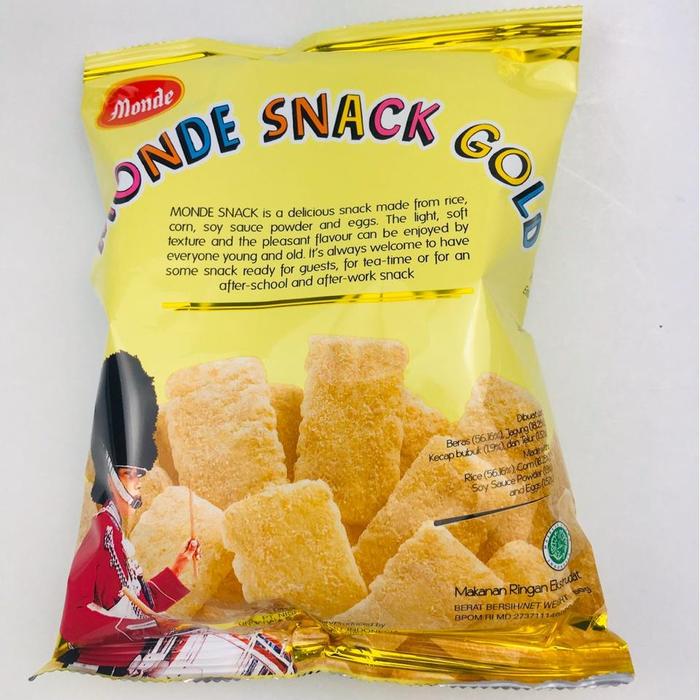 Gambar MONDE SNACK GOLD 50g / MAAKANAN RINGAN dari Tokongeklik undefined Tokopedia