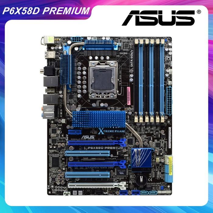 Asus P6x58d E Motherboard 1366 Pci Express Intel X58 Chipset
