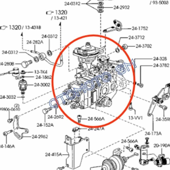 Jual Injection Pump Ford Ranger Everest Mazda Bt 50 TDi Original ...