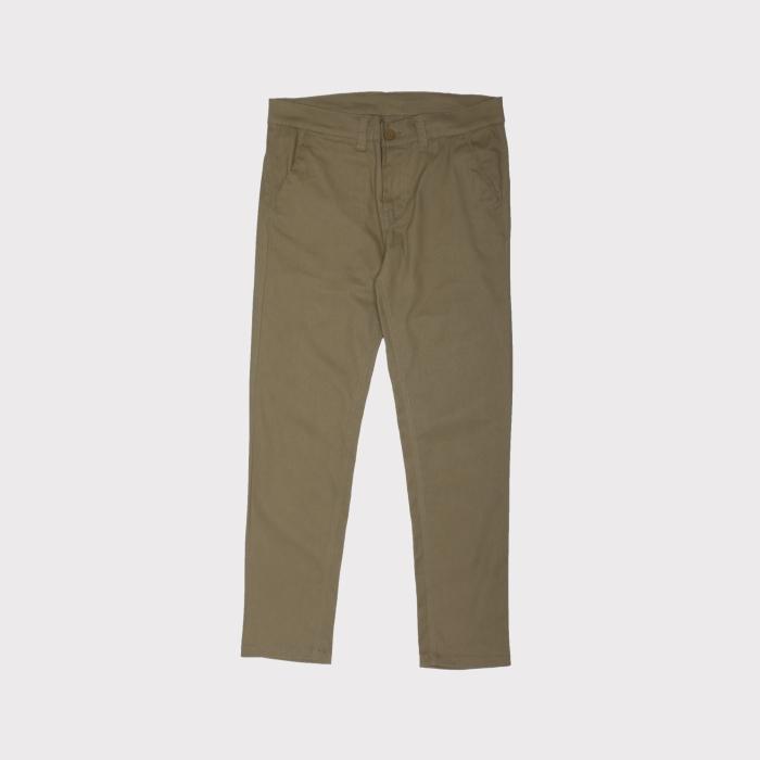 Gambar UNKL347 Pants Chinos Celana Panjang Nyaman Simpel FAYA - Khaki, S dari Unkl347 Store undefined Tokopedia