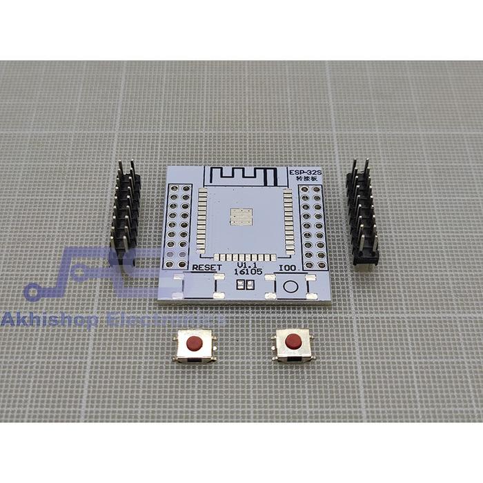 Gambar Adapter Plate for ESP32 ESP32S Soldering Module dari bisri online undefined Tokopedia