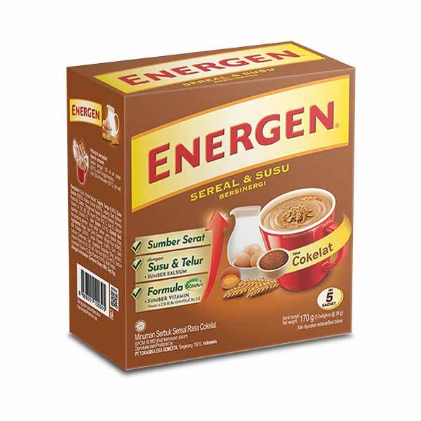Gambar ENERGEN CHOCOLATE BOX 5 PCS X 29 GR dari Hypermart Lombok Epicentrum undefined Tokopedia