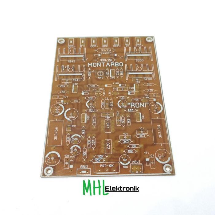 Jual PCB POWER ITALI 3000W Mono MONTARBO Fiber FR4 - Kota Surabaya