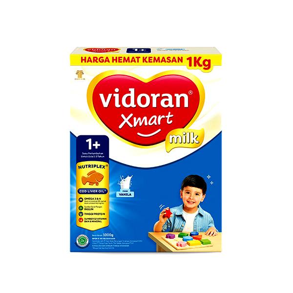 Gambar VIDORAN XMART 1+ NUTRIPLEX VANILLA 950 GR - SUSU dari Hypermart Lombok Epicentrum undefined Tokopedia