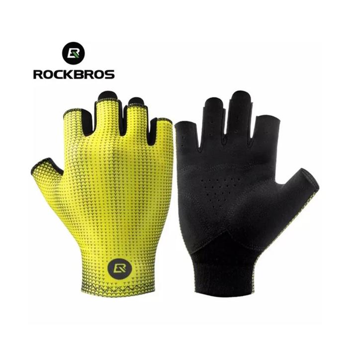 Gambar Rockbros S296 Bike Cycling Equipment Glove Half Finger - L dari Central Electronic New undefined Tokopedia
