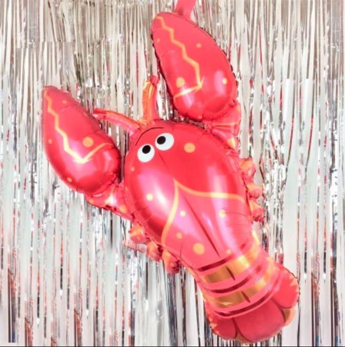 Gambar BALON FOIL bentuk Animal Sea perlengkapan pesta dekorasi ultah anak - LOBSTER dari Goodiebag Unike undefined Tokopedia