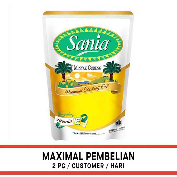 Gambar SANIA COOKING OIL REFILL 2 LITER dari Hypermart Palu dua undefined Tokopedia