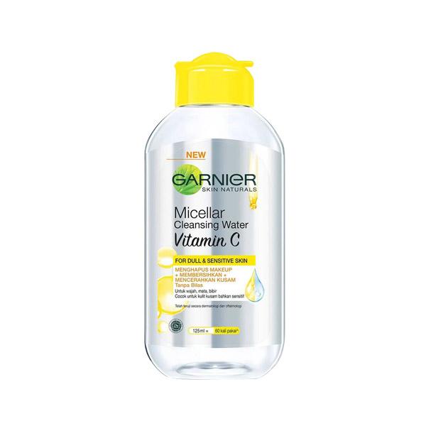 Gambar GARNIER MICELLAR BRIGHTENING VIT C 125 ML dari Hypermart Kendari undefined Tokopedia