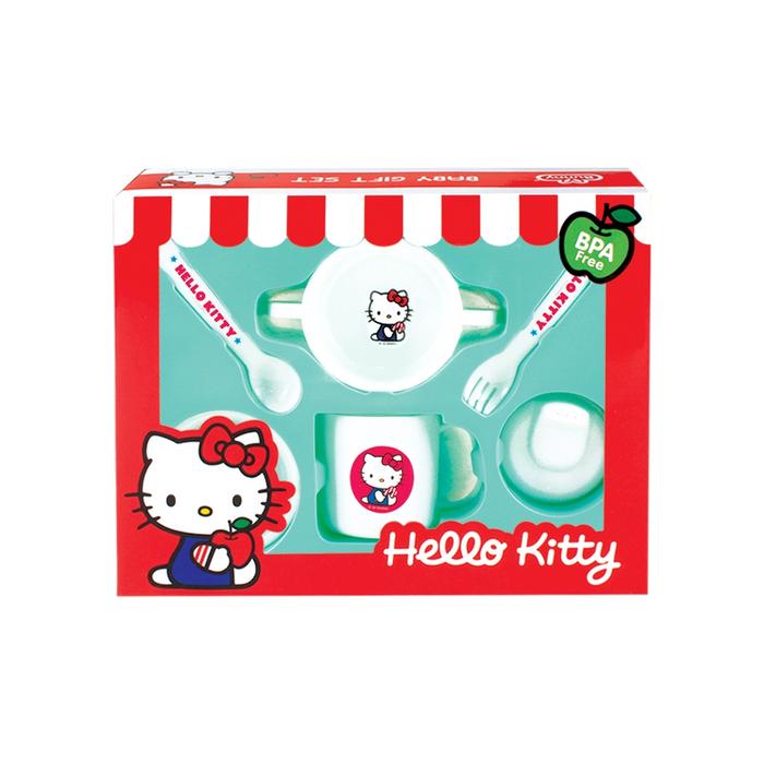 Gambar Lusty Bunny Alat Makan Bayi / Feeding Set Bayi Hello Kitty - Small - HKT LB101 dari TEGUH ABADI undefined Tokopedia