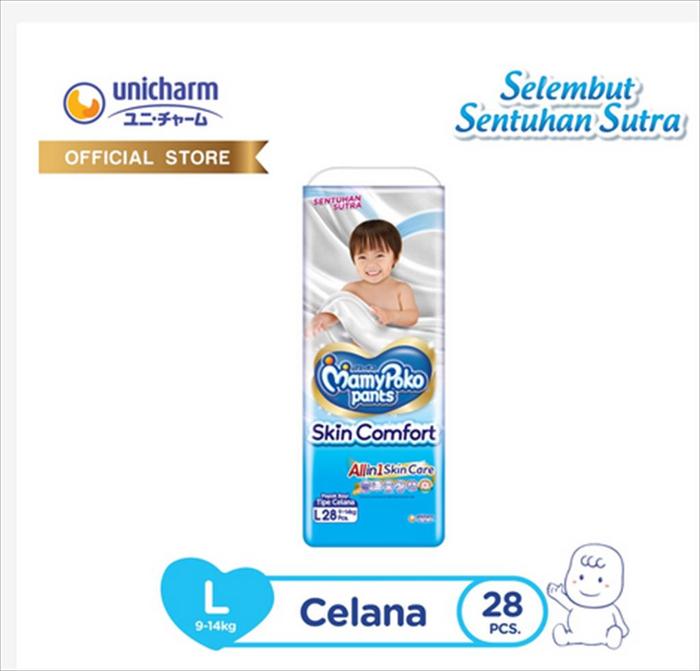 Gambar MAMYPOKO PANTS SKIN COMFORT M32 L28 S38 XL24 XXL22 - COMFORT L28 dari NMbabyshop undefined Tokopedia